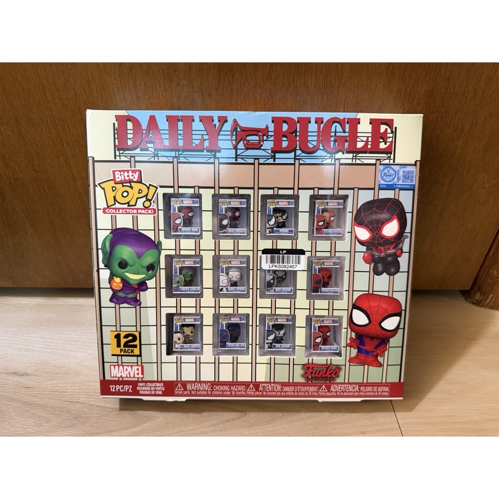 Funko Multiple: Marvel - Bitty Pop! Collector Pack Spider-Man 12-Pack New